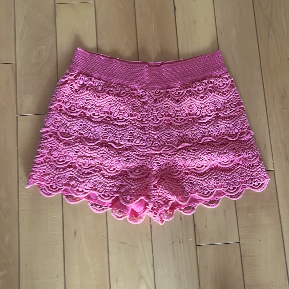 Pink Girls Size Large Epic Threads Shorts with Pretty Design
